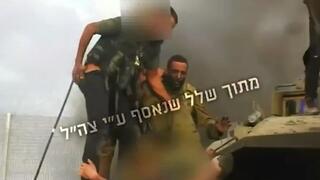 תיעוד מרגעי חטיפתו של החייל נמרוד כהן
