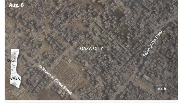 Satellite images reveal Gaza City outskirts in ruins ahead of Israeli ground offensiv