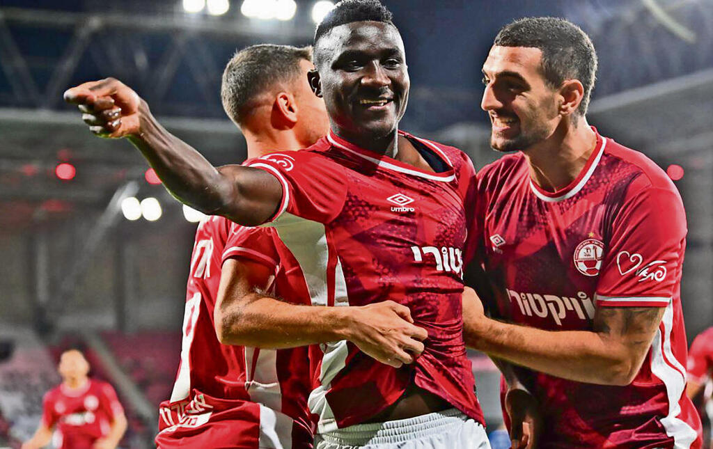 בלוריאן ואחמד חוגגים עם קאנגווה | צילום: הרצל יוסף yk14494993