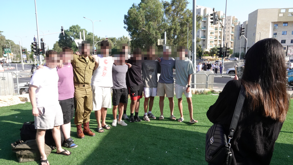 צילום: שאול גולן גיוס חרדים ליחידת חשמונאים, תל השומר