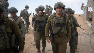 הרמטכ"ל רב אלוף אייל זמיר בסיור שטח ברצועת עזה