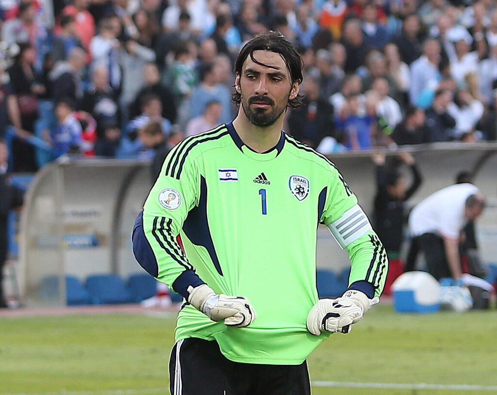 יצאה אומללה. אוואט (צילום: עוז מועלם) דודו אוואט נבחרת ישראל נגד פורטוגל