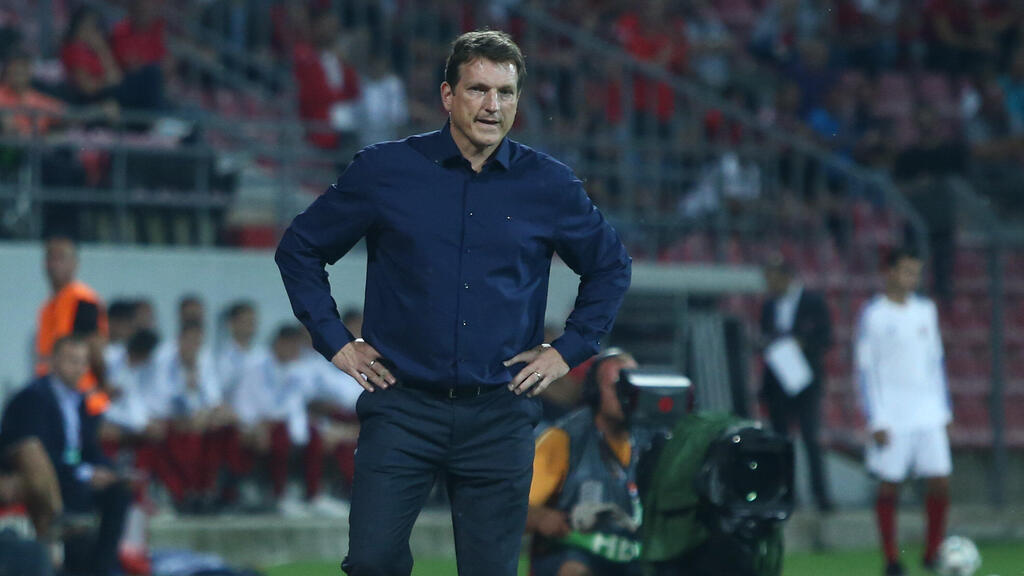 "זה לא מצחיק יותר". הרצוג נגד סלובניה (צילום: ראובן שוורץ) אנדי הרצוג ישראל נגד סלובניה