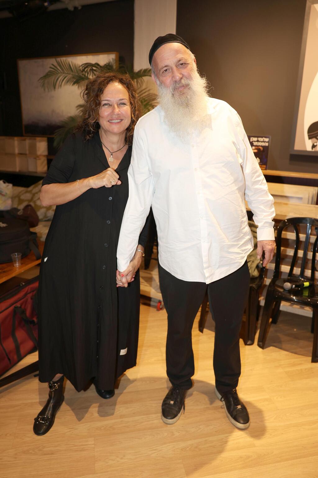 שולי רנד וצופית גרנט (צילום: אור גפן ) הופעה דניאל גרנט צופית גרנט אברהם גרנט שולי רנד