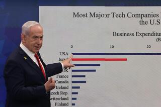 ראש הממשלה נתניהו במסיבת עיתונאים בנושא כלכלי