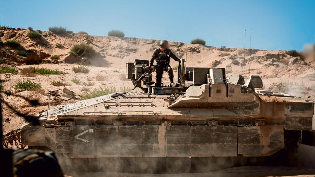 הפעולה הקרקעית. אוגדה 98 בעזה | צילום: MENAHEM KAHANA, אי־אף־פי yk14519380