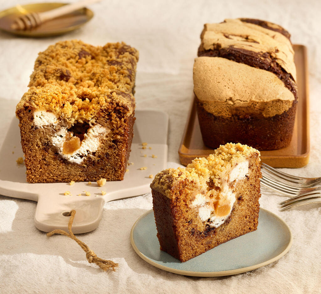 עוגת דבש־ריקוטה־אגסים של רולדין