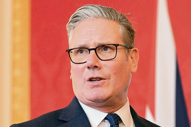 קיר סטארמר | צילום: אי־אף־פי, ALBERTO PEZZALI yk14521274