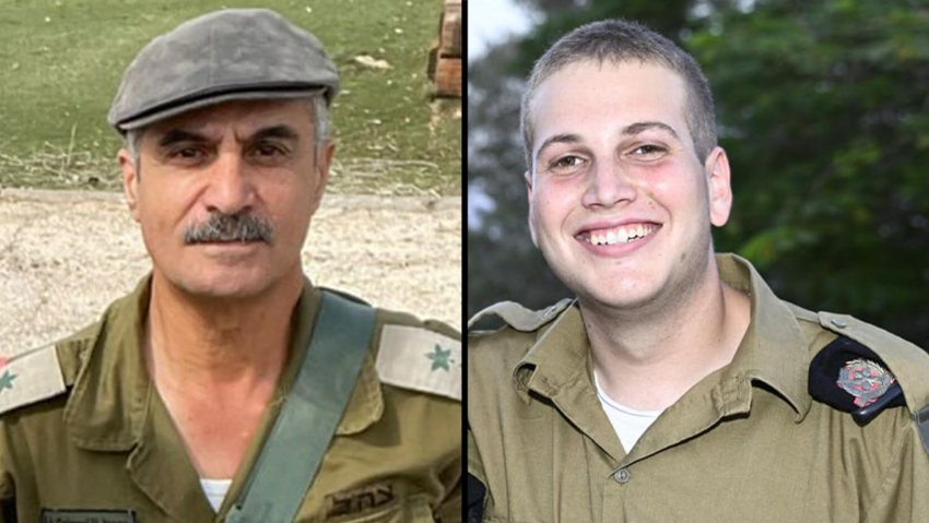 סמל אורן הרשקו ז"ל, סא"ל (במיל') יצחק הרוש ז"ל (צילום: דובר צה"ל) סמל אורן הרשקו ז"ל, סא"ל (במיל') יצחק הרוש ז"ל