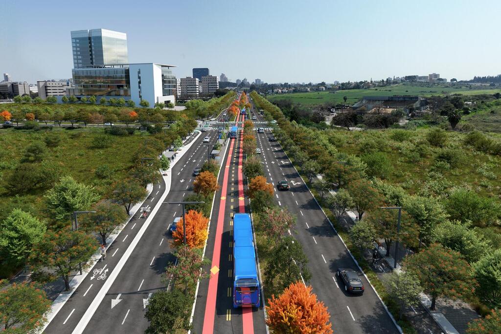 לא אוטובוס, לא רכבת: הקו הכחול מגיע למרכז הארץ