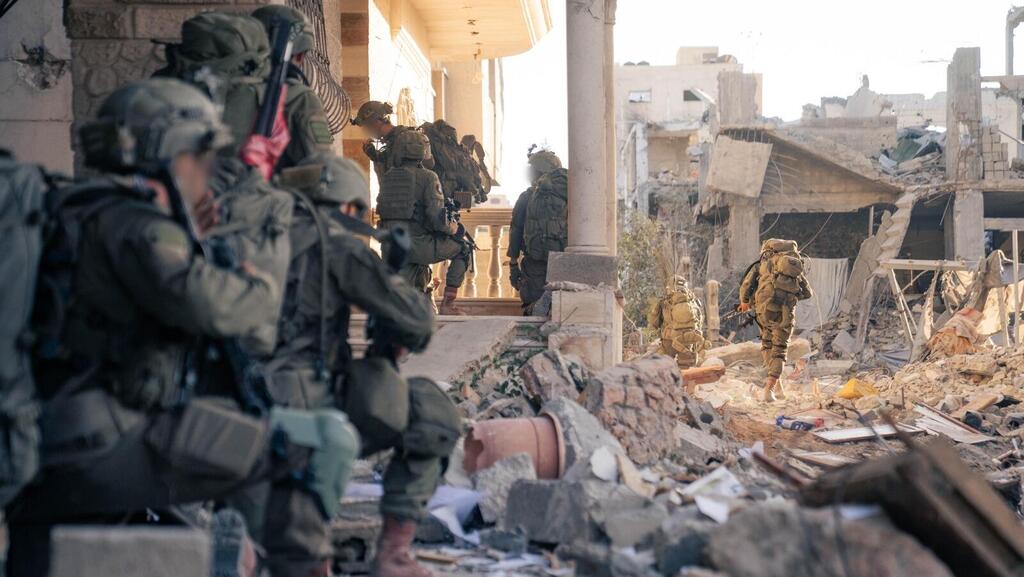 IDF forces in Gaza (Photo: IDF) פעילות כוחות צה"ל בעזה