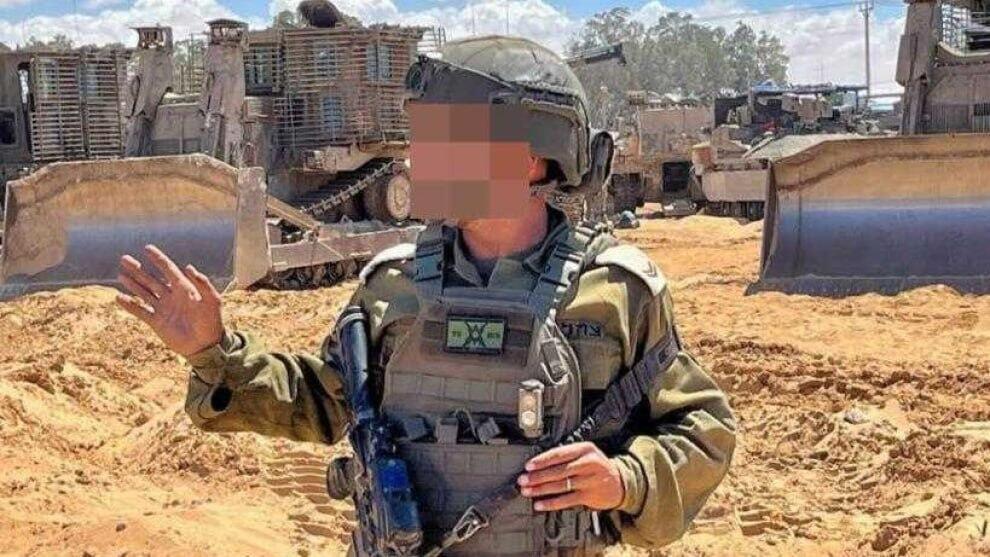 הלוחם ש' שנגדו הוגשה התלונה (צילום: לפי סעיף 27א) עזתי הגיש תלונה נגד חייל ישראלי בספרד