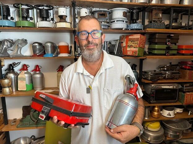 Oded Zwickel, an avid Israeli collector (Photo: Bar Gindy) Vintage