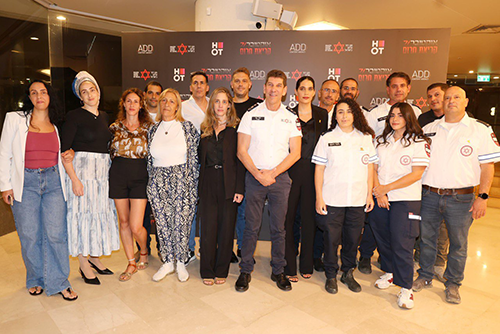 גיבורים וגיבורות. ״7 באוקטובר: קריאת חירום" (צילום: רפי דלויה) השקת הסדרה שבעה באוקטובר קריאת חירום