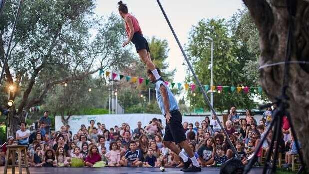 ככה לא מנקים בפסטיבל יפו