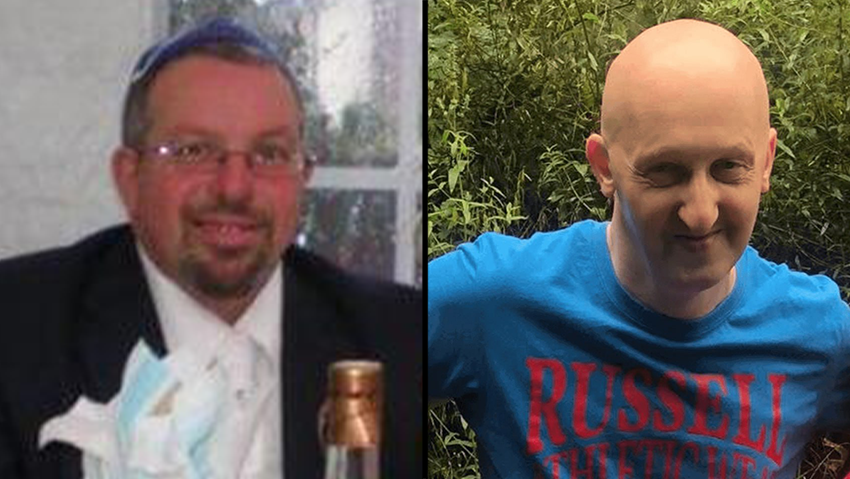 הנרצחים אדריאן דאולבי ומלווין קרביץ (צילום: מתוך פייסבוק) אדריאן דאולבי ומלווין קרביץ, נרצחים בפיגוע בבית כנסת במנצ'סטר