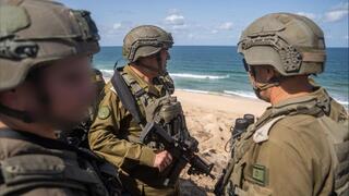 הרמטכ"ל בסיור בנקודה המערבית במסדרון נצרים