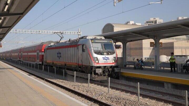 קו הנגב המערבי של רכבת ישראל (צילום: רכבת ישראל) קו הנגב המערבי של רכבת ישראל