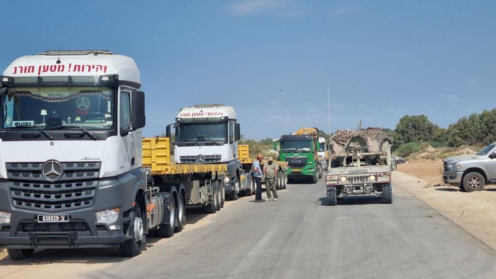 צילום: גלעד כהן יציאת כוחות צה"ל מרצועת עזה לקראת הפסקת האש