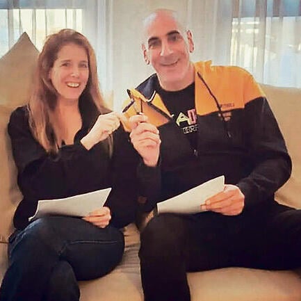 קרן שיניוק ובעלה לשעבר קובי מימון (צילום: מתוך אינסטגרם) yk14543593
