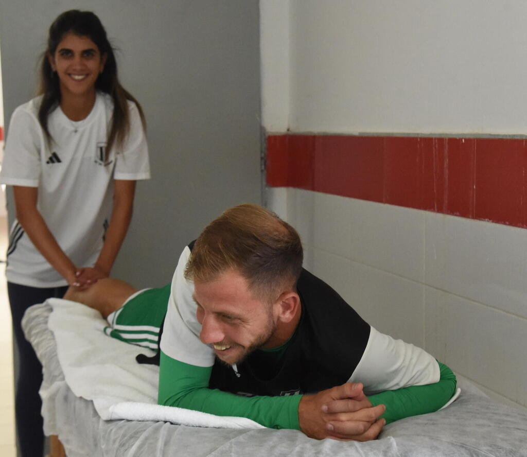 טיפול לטאלנט. רייכרט משמשון | צילום: אביהו שפירא yk14544349