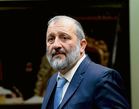 דרעי. צריך ביבי חזק | צילום: אוהד צויגנברג yk14548513