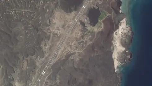 A mysterious airstrip built on a Yemeni island as Houthi rebels are increasingly squeezed