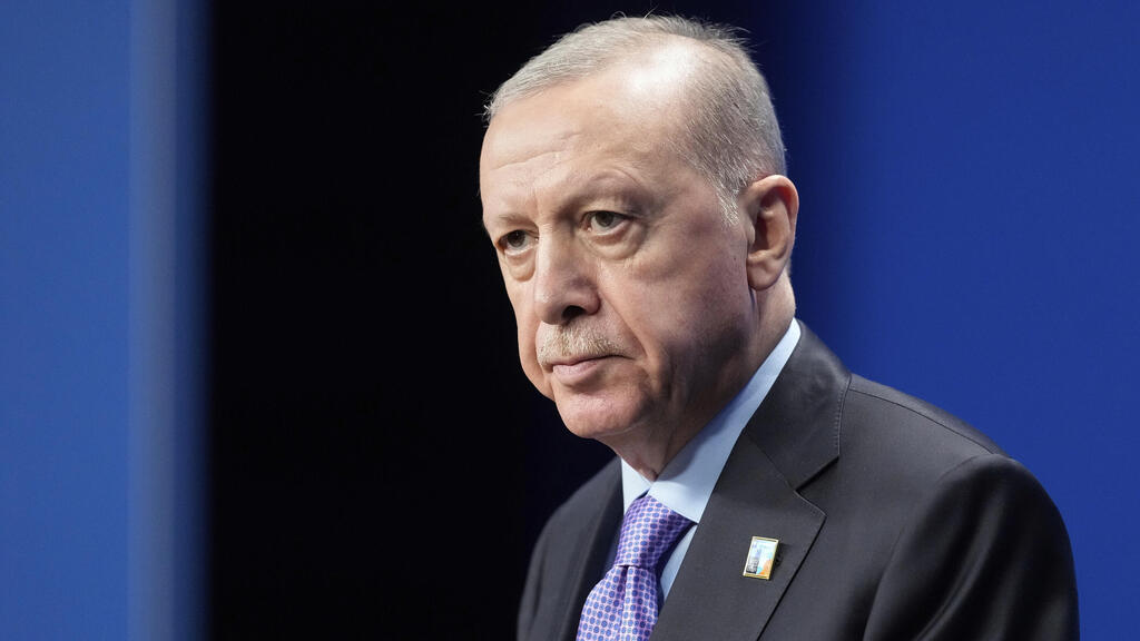 Turkish President Recep Tayyip Erdogan (Photo: Markus Schreiber/AP) רג'פ טאיפ ארדואן