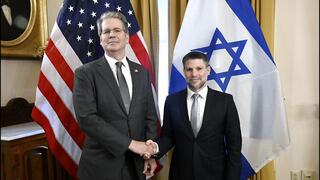 שר האוצר בצלאל סמוטריץ' ומקבילו האמריקאי, סקוט בסנט