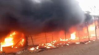 הצתת הכפר הפלסטיני מחמאס על ידי מתנחלים הצתת הכפר הפלסטיני מחמאס על ידי מתנחלים