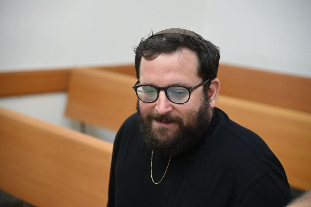 אוריך בבית המשפט, לפני כחודש (צילום: יאיר שגיא) יונתן אוריך בבית משפט השלום בראשל"צ