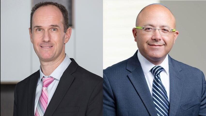 מימין: עו"ד אמיר דולב, עו"ד ישראל בכר (צילומים: תומר שלום, אתר דאנס 100) מימין: עו"ד אמיר דולב, עו"ד ישראל בכר