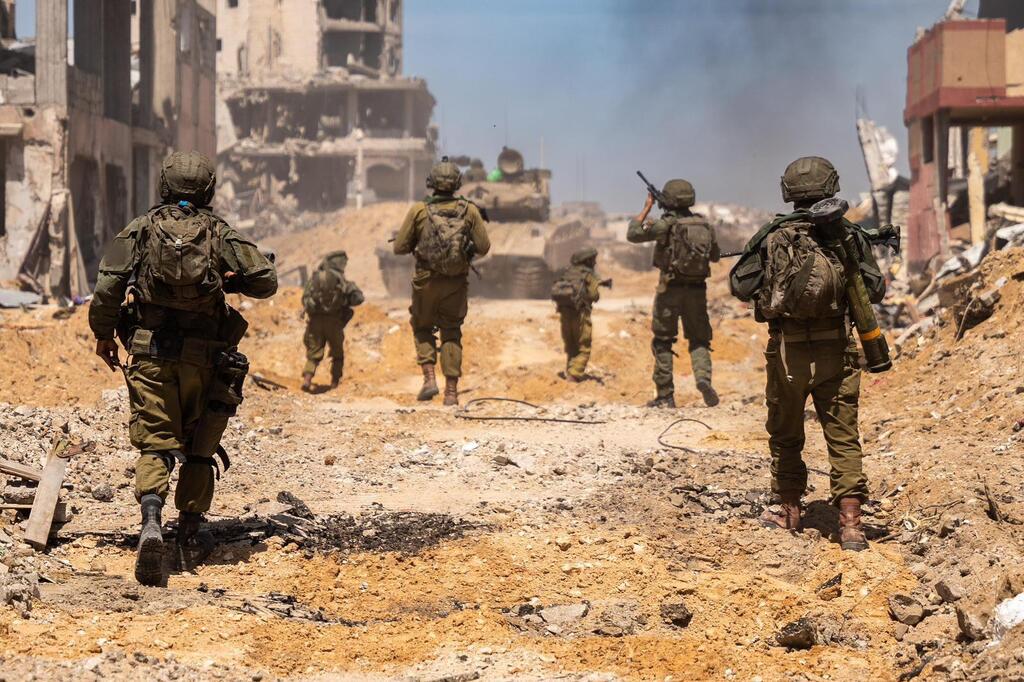 IDF forces operating in Gaza (Photo: IDF) פעילות כוחות צה"ל ברצועת עזה במהלך השנתיים האחרונות