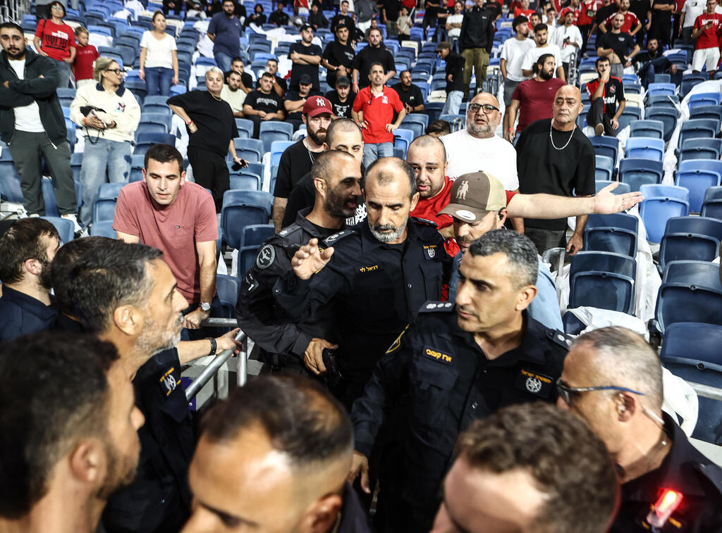 המפכ"ל דני לוי (צילום: גיל נחושתן) הפועל ת"א בית"ר ירושלים גמר גביע הטוטו המפכ"ל דני לוי