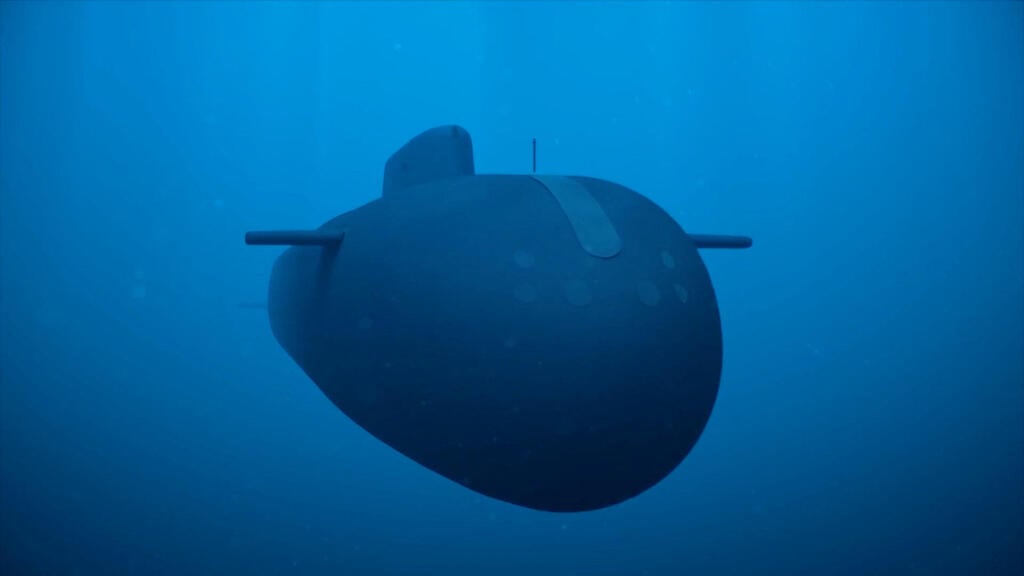 A Russian rendering of the nuclear-powered Poseidon torpedo. Russia is developing ‘super weapons’ not restricted under the treaty (Photo: Russian Defence Ministry/Handout via Reuters) הדמיה אילוסטרציה של מערכת טורפדו גרעינית נשק גרעיני תת-ימי פוסידון ש רוסיה פרסמה ב-2018