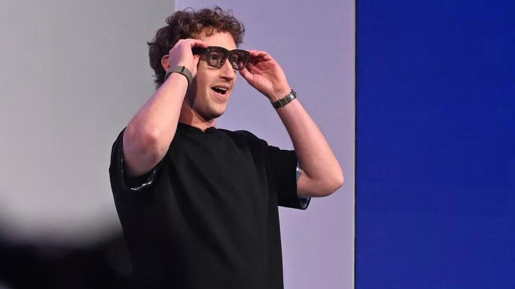 Meta CEO Mark Zuckerberg (Photo: Nic Coury/AP) מנכ"ל מטא, מארק צוקרברג