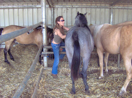 אביבית מלכה בן גאון בזמן השיקום האישי