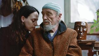 שירז עם אביה, מייקל (צילום: אסף עיני) שירז עם אביה, מייקל