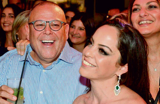 "הזוג המלכותי של ההסתדרות". ארנון והילה בר־דוד yk14572382