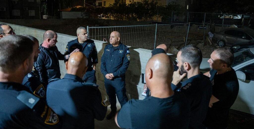 הזירה במג'ד אל-כרום (דוברות המשטרה) הזירה במג'ד אל-כרום