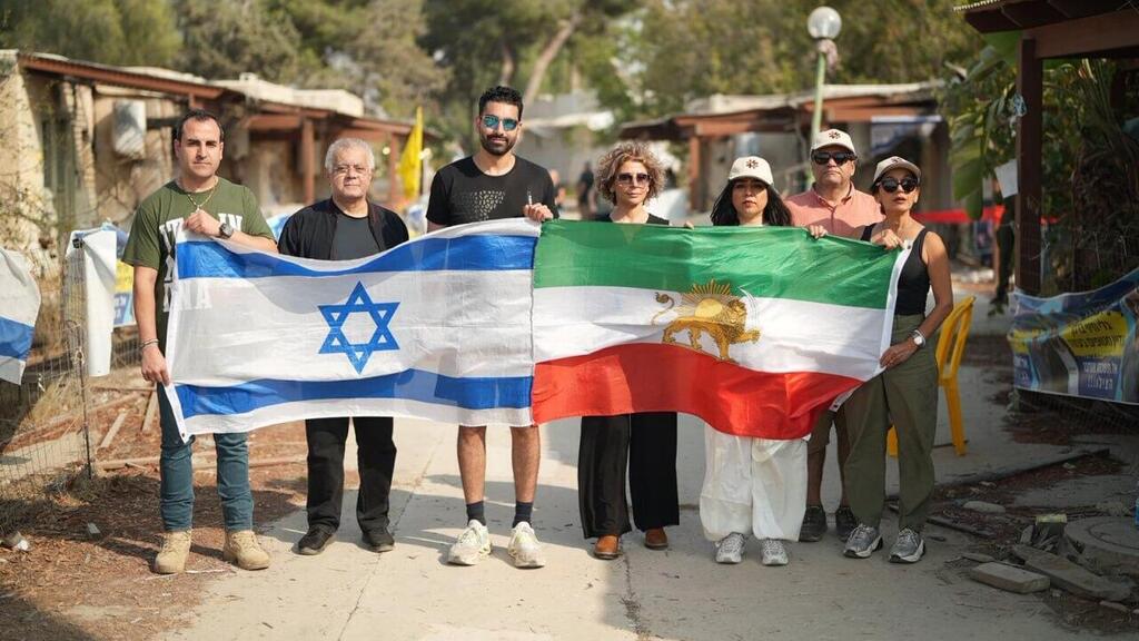 The Cyrus Accords-inspired trip visiting Oct. 7 sites (Photo: Sharaka) משלחת כורש