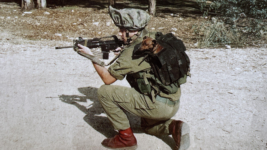 The experiment with miniature pinschers in the early days of Oketz (Photo: Oketz archive) פאוצ'רים