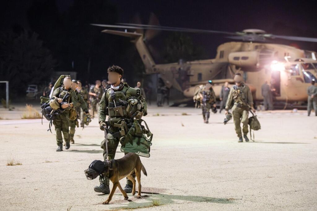 Returning from an operation in Syria (Photo: IDF) חזרת הלוחמים ממבצע "רבות הדרכים"