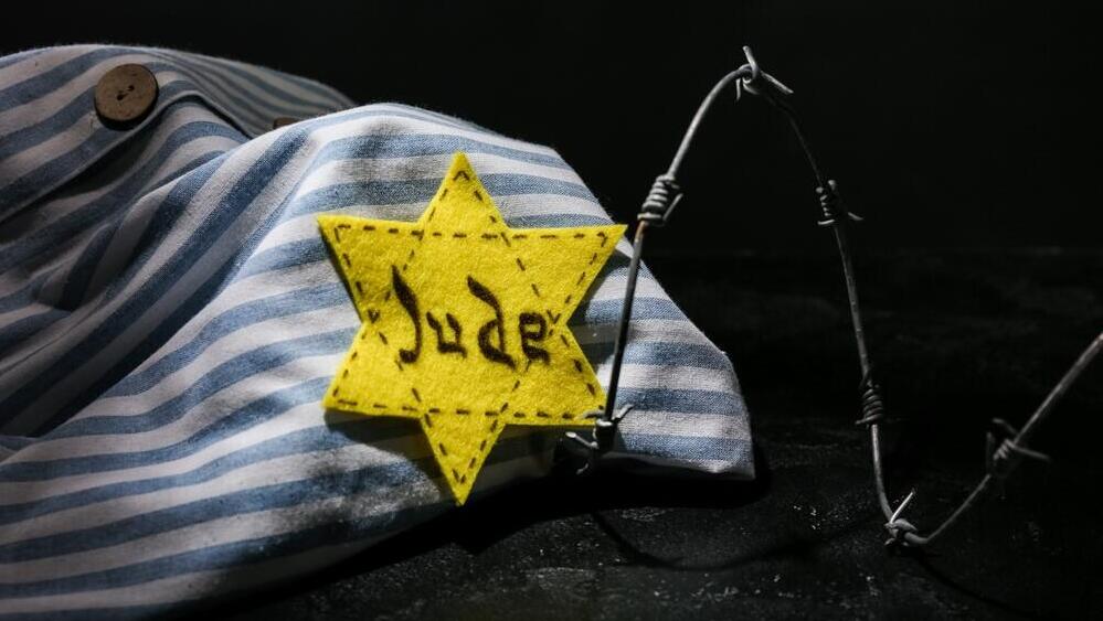About half of Irish adults do not know six million Jews were murdered in the Holocaust (Photo: Pixel-Shot, Shutterstock) טלאי צהוב ובגדי אסיר יהודי