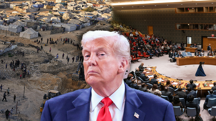 US President Donald Trump 