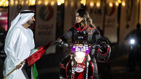 Israeli biker to defy odds at UAE Baja World Cup