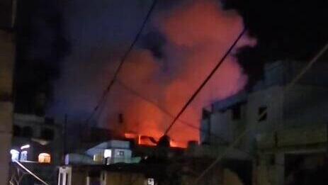 תקיפת כטב"ם באזור מחנה הפליטים עין אל-חלוה, בצידון