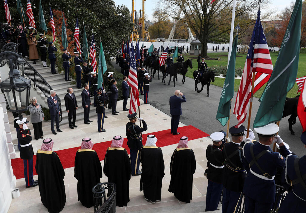 טראמפ ובן סלמאן