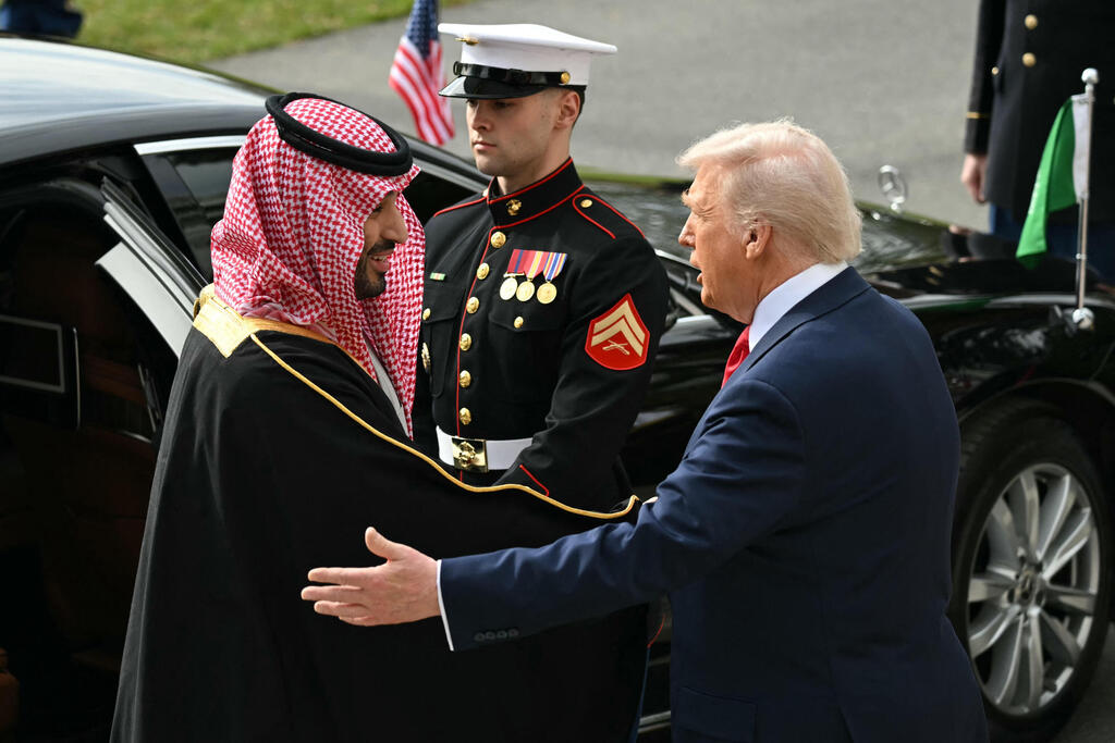 טראמפ ובן סלמאן