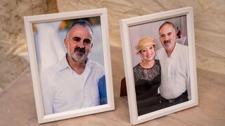 משפחתו של אהרון כהן ז"ל, שנרצח בפיגוע בצומת גוש עציון, יושבים שבעה בקריית ארבע